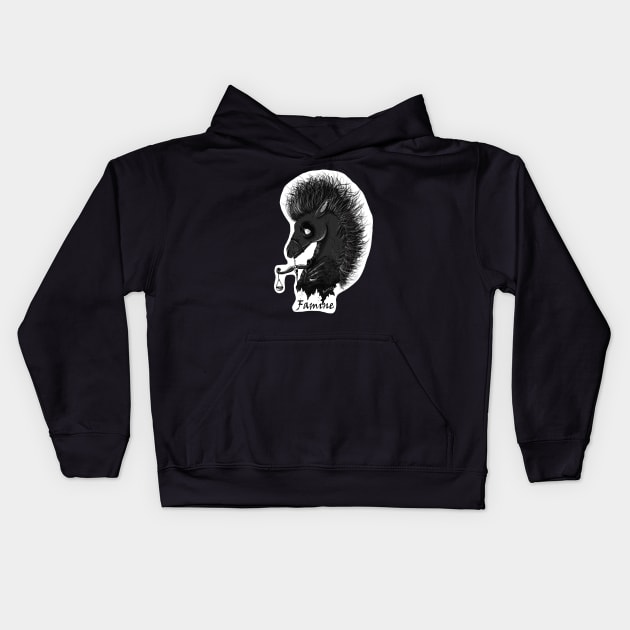 Four Horsemen Famine Kids Hoodie by Bat13SJx